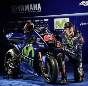 Maverick Vinales di Tim Yamaha